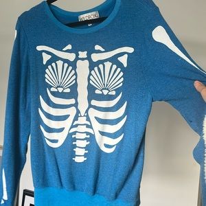 Wildfox Mermaid Skeleton Sweatshirt